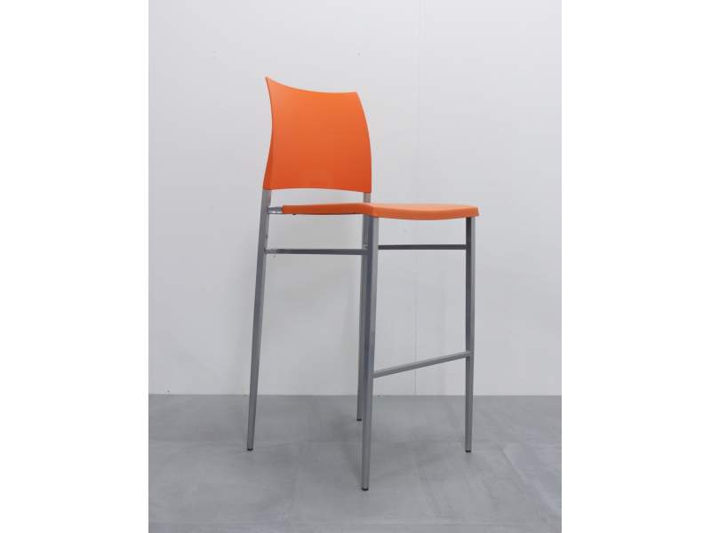 Barstuhl orange Barhocker BWW Büro Weber 4467