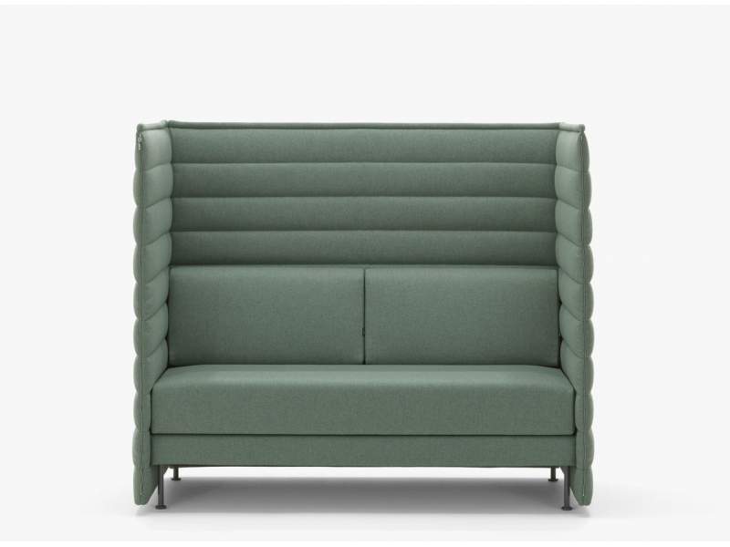 Loungesofa grün Sofa Lounge Vitra Alcove Plus Sofa