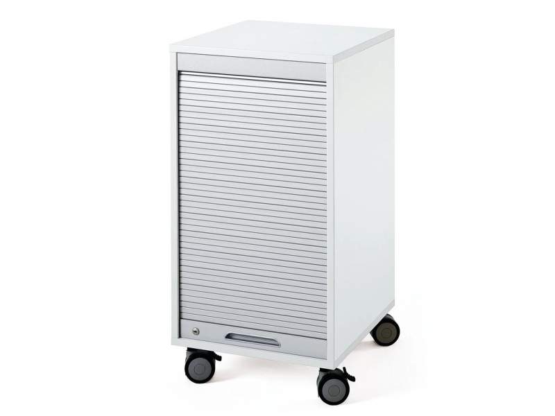Desksharing-Caddy weiss Caddies Büro Neudoerfler Caddy Move:it