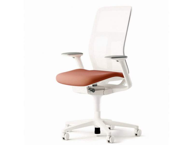 Wilkhahn AT Mesh Bürostuhl mit Netzrücken, ergonomischer Drehstuhl