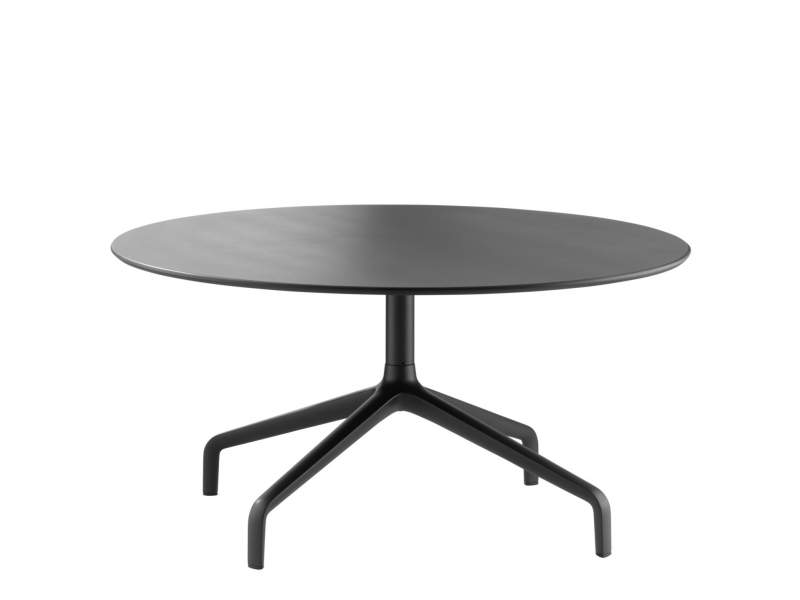 Designer Beistelltisch schwarz Beistelltische rund Wilkhahn Occo Lounge Tisch
runde Tischplatte