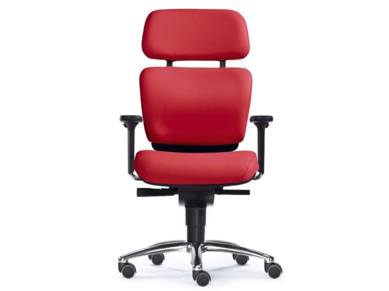 Ergonomische Bürostühle rot Bürodrehstuhl Sitwell Steifensand Fire M