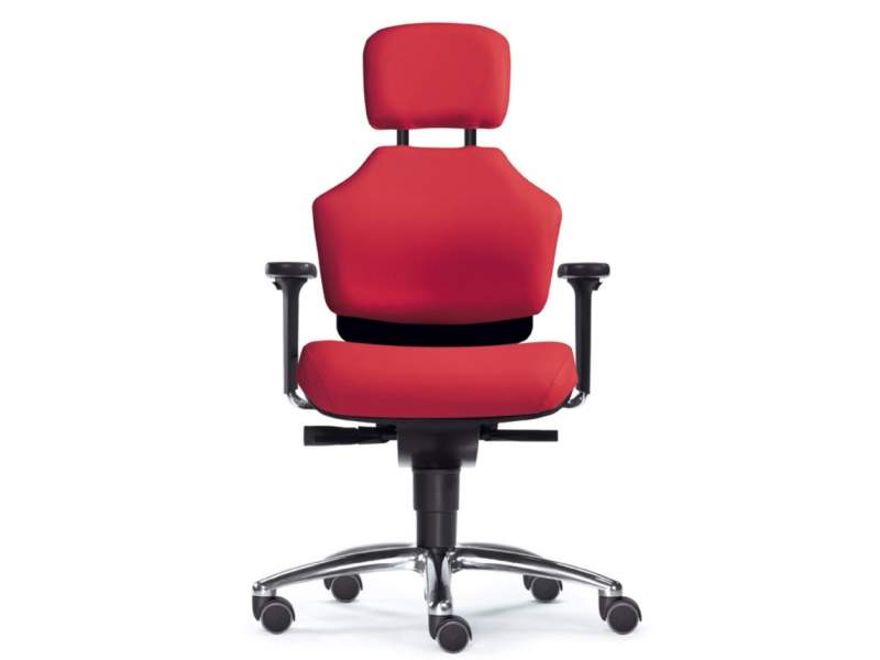 Ergonomische Bürostühle rot Bürodrehstuhl Sitwell Steifensand Earth M