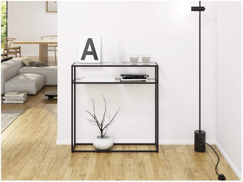 Designer Beistelltisch Glas Beistelltische SARA FORMAE konsole