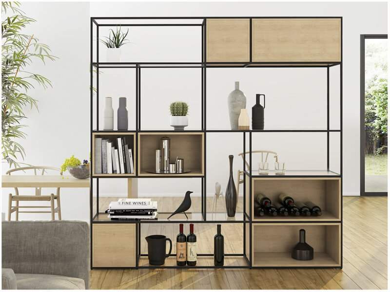 Regal Holz Regalsysteme Home Office SARA FORMAE bücherregale
