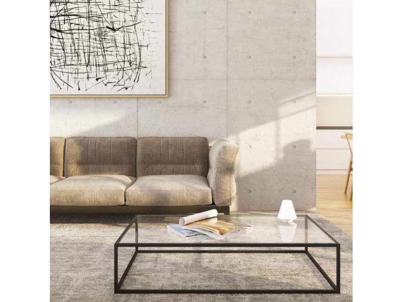 Couchtische Glas Beistelltisch SARA FORMAE couchtisch