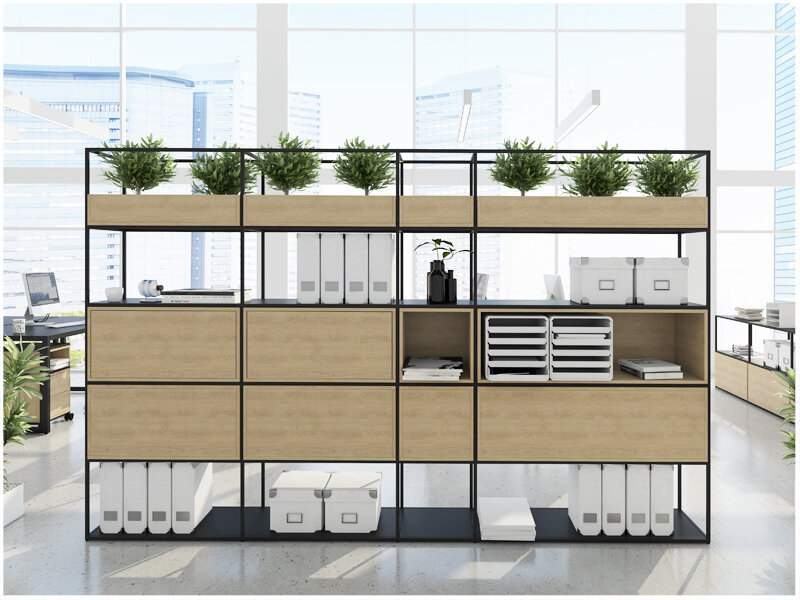 Regal Regalsysteme Holz FORMAE bucherregale business