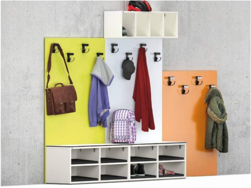 Garderobenhaken Schuhschrank Hängeschrank VS Welcome Garderobe