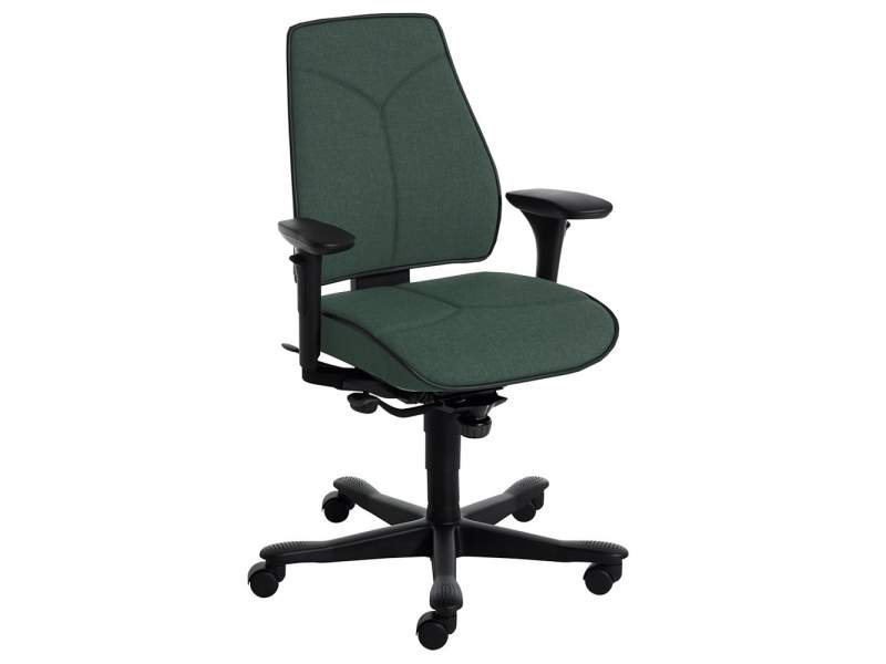 Bürodrehstuhl Kinnarps 6000 für ergonomisches Arbeiten am Schreibtisch