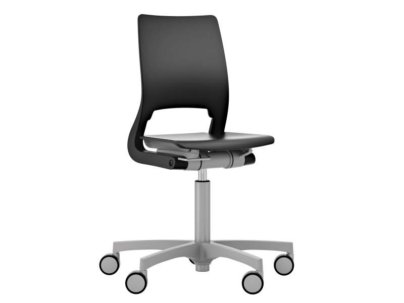 Bürostuhl schwarz Bürodrehstuhl moderne Bürostühle Kunstoff Xact Start Kinnarps