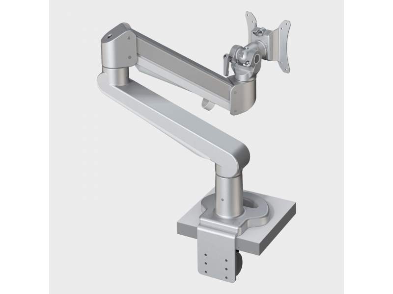 Monitorhalterungen Tischhalterung Monitorhalter Einzelarm Kinnarps Monitoarm mit Gasfeder, schwer