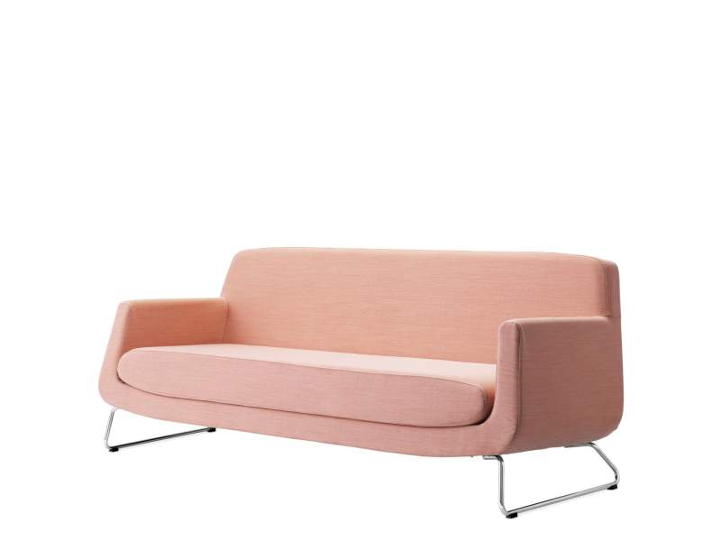 Loungesofa rosa Sofa Lounge Skandiform Jeffersson
