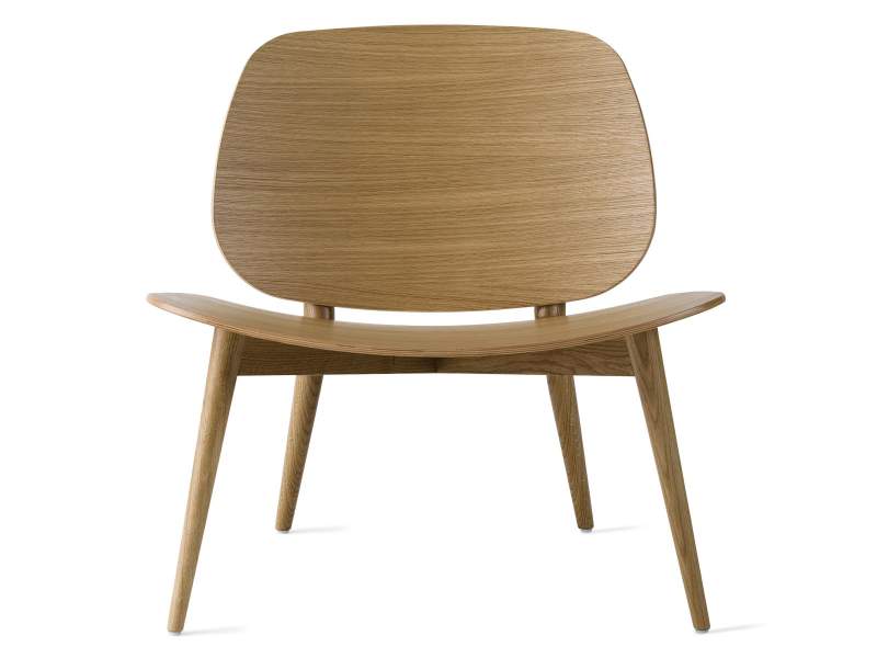 Design Stuhl Holz Bürostuhl Loungemöbel, Skandiform, Papa