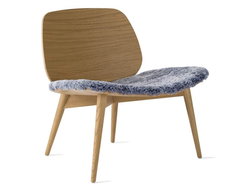 Bürostuhl Holz Büro Design Loungemöbel Skandiform, Papa