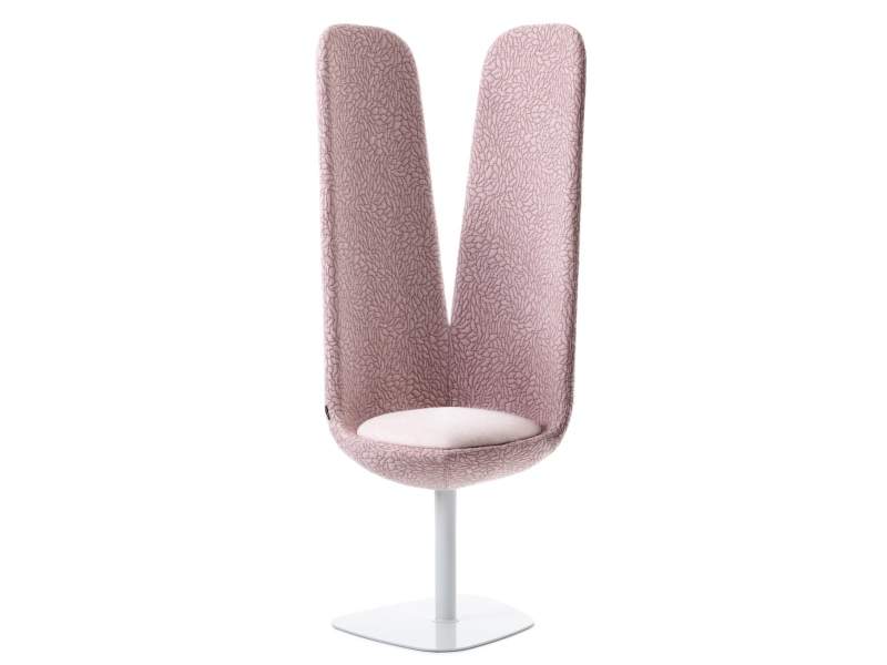 Designer Sessel rosa Loungesessel, Skandiform, Petals