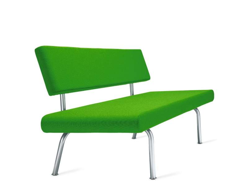 Sitzbank grün Bank Lounge Modulare Sitzelemente Traversenbänke, Skandiform, Noon