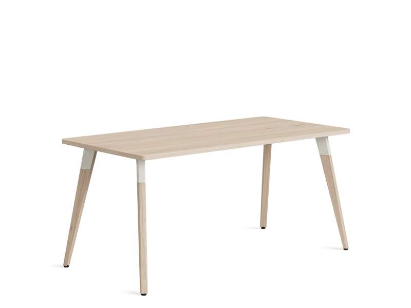 Schreibtisch Holz Bürotisch Einzeltisch Bürotische Home Office Steelcase Lares SE
rechteckige Tischplatte