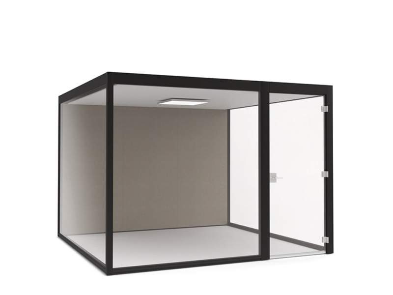 Raum-in-Raum-System Lista Office LO Quiet für konzentrierte Einzelarbeit und Meetings