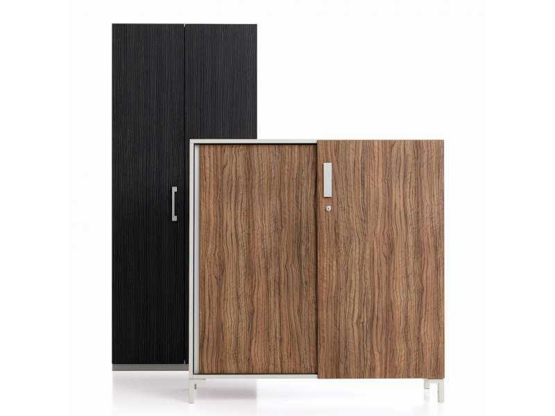 Aktenschrank, Schiebetüren, Drehtüren, Holzfront, Steelcase, Share It