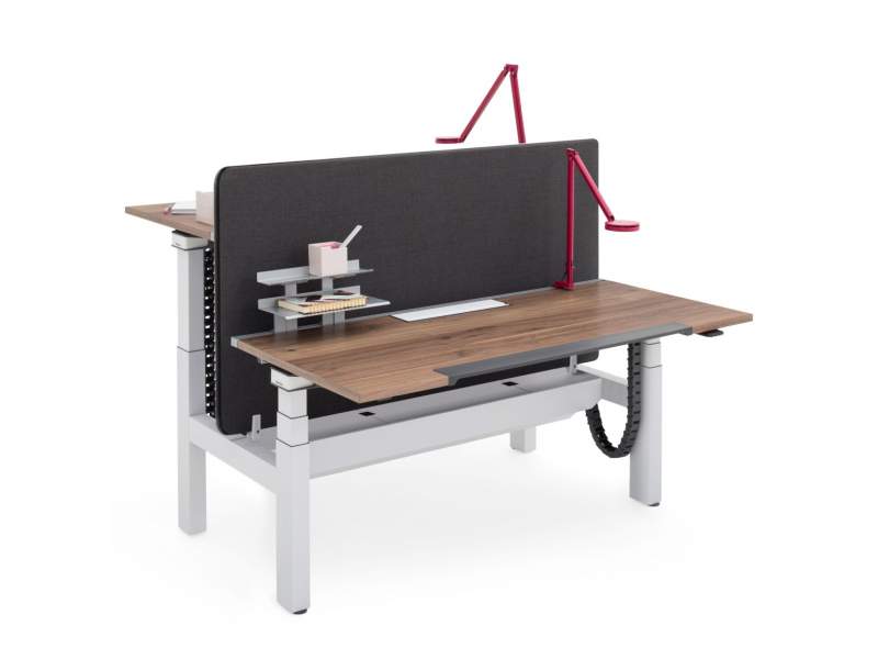 Elektrisch höhenverstellbarer Schreibtisch Gesundheit Büro Büromöbel weiße Schreibtische ergonomisch Steelcase, Ology Bench
Doppelarbeitsplatz
höhenverstellbar