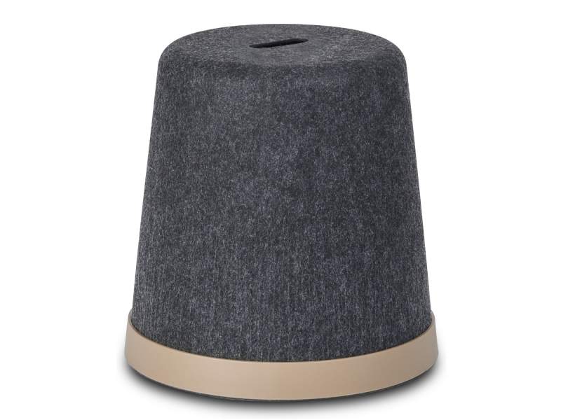 aufstellbarer Hocker stapelbar Polsterhocker Stapelringe Materia, Cap