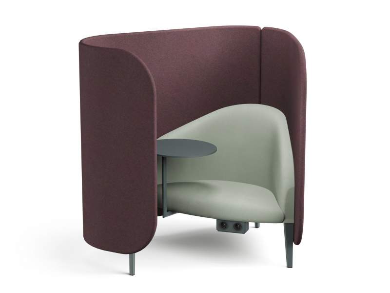 Loungesessel mit Trennwand Sessel mit dem Tisch Lounge Brunner cellular