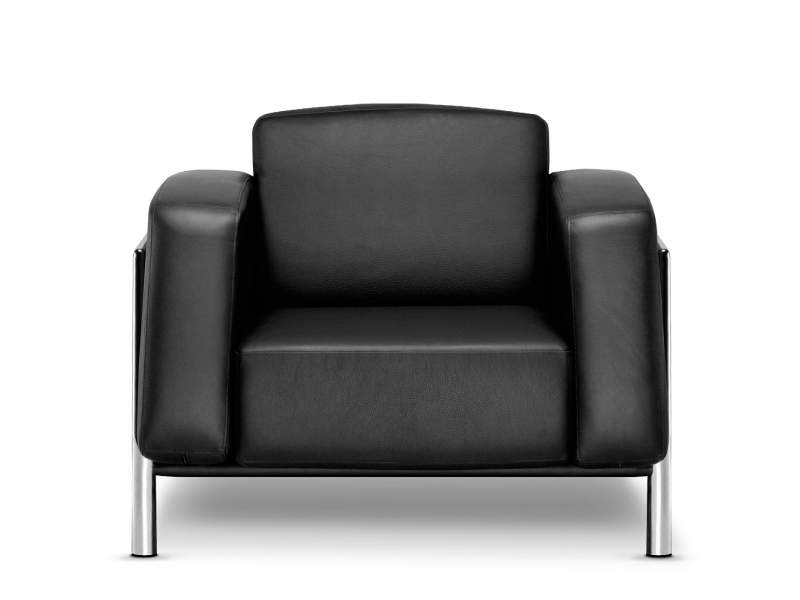 Ledersessel schwarz Büro Loungemöbel,Nowy Styl, Classic Sessel