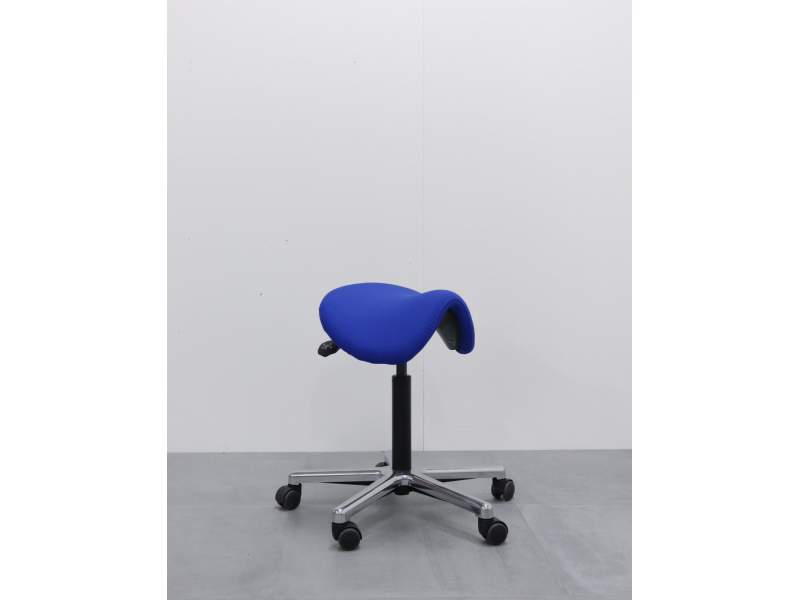 Ergonomischer Schreibtischhocker blau Hocker ergonomisch, BWW, 7400RS