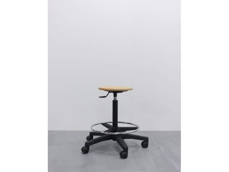 Ergonomischer Schreibtischhocker Holz Hocker ergonomisch, BWW, 7400V70