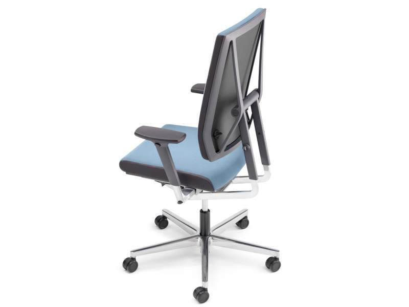 ergonomischer Bürostuhl blau Bürodrehstühle Viasit Scope NPR