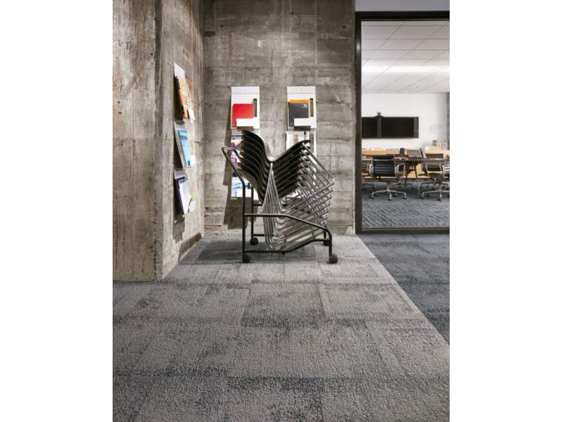 Textiler Bodenbelag Teppichfliesen Interface Flagstone