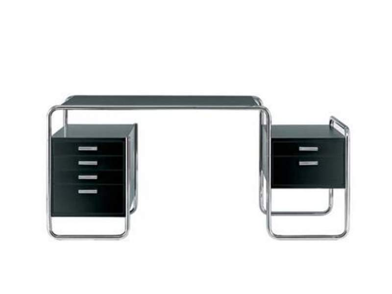 Schreibtisch |modern Rundrohr Büro,  Bürotisch | Home office Büromöbel, Thonet, S 285