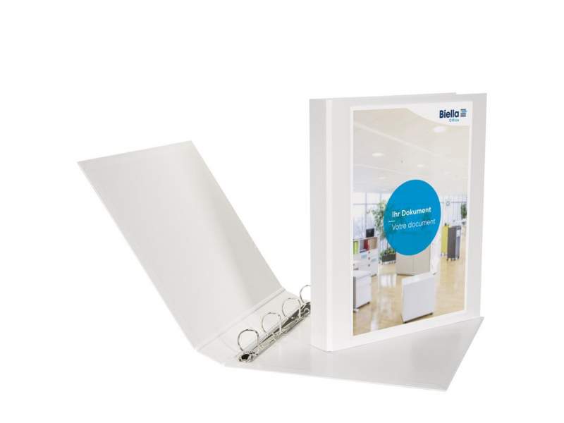 Aktenordner Büro Bundesordner Biella Zeigebuch Creative XL 4cm 4-Ring