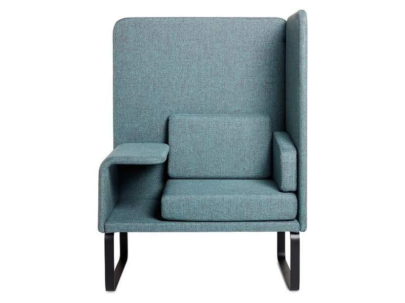 Lounge Sitzmöbel türkis Loungesessel KIM Stahlmöbel Cubix