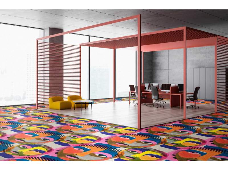Teppich Design Büroteppiche Object Carpet Shari