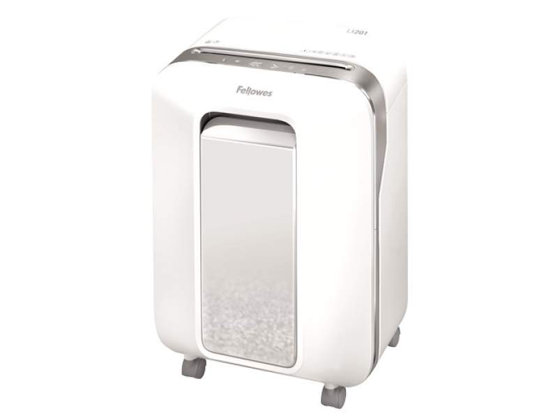 Aktenvernichter weiss Fellowes Powershred® LX201 Mikroschnitt