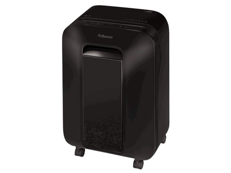Aktenvernichter schwarz Fellowes Powershred® LX201 Mikroschnitt