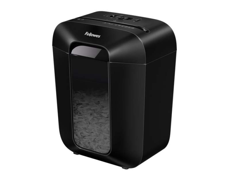 Aktenvernichter schwarz Fellowes Powershred® LX45 Partikelschnitt