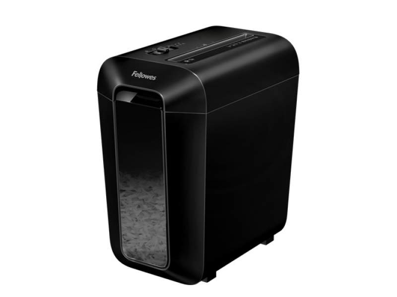 Aktenvernichter schwarz Fellowes Powershred® LX65 Partikelschnitt