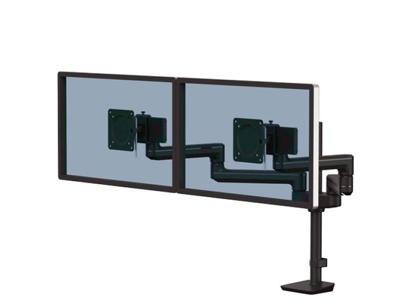 Monitorhalter Tischhalterungen schwarz Monitorhalterungen Fellowes Tallo Modular™ Doppel Monitorarm 2FFS