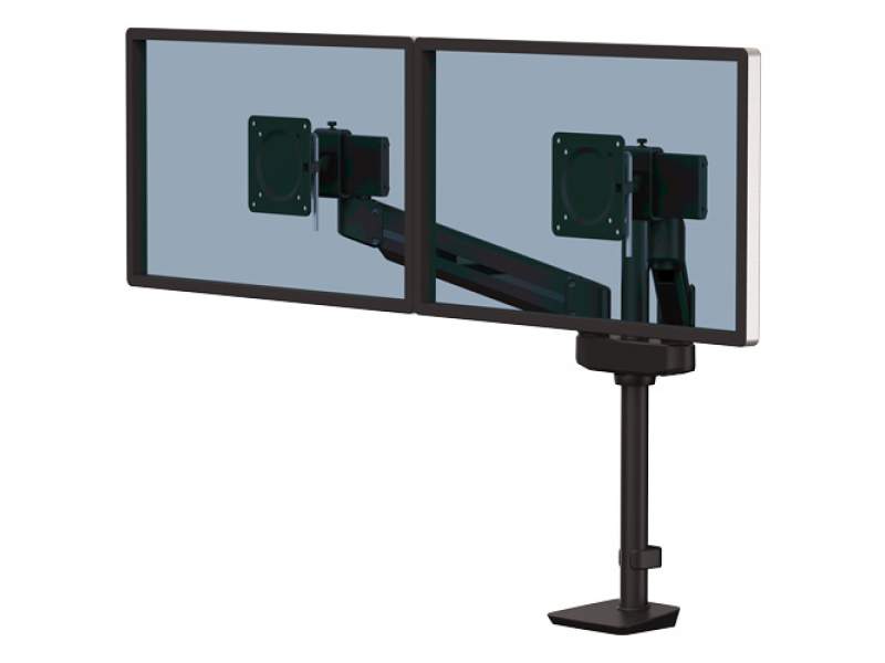 Monitorhalter Tischhalterungen schwarz Monitorhalterungen Fellowes Tallo Modular™ Doppel Monitorarm 2MS