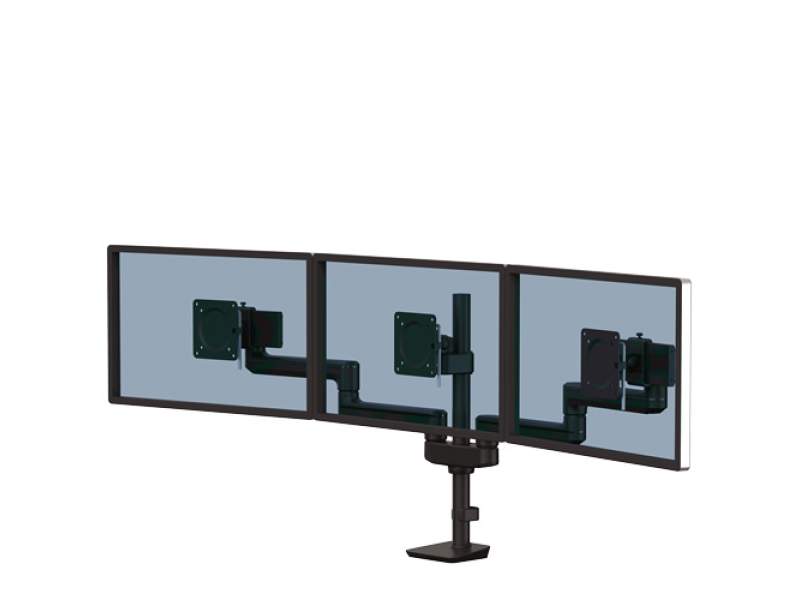 Monitorhalter Tischhalterungen schwarz Monitorhalterungen Fellowes Tallo Modular™ Dreifach Monitorarm 3FFS