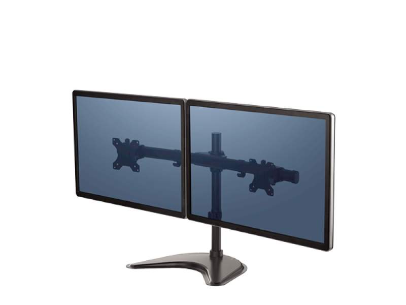 Monitorhalter Tischhalterungen Monitorhalterungen Fellowes Freistehender Doppel Monitorarm