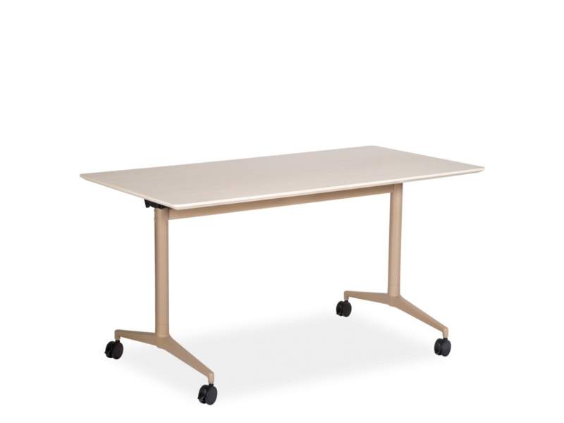 Klapptische fahrbar Klapptisch beige Materia Uni