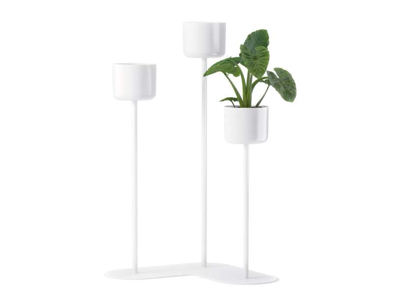 Blumentopf weiss Blumentöpfe Skandiform Allé Corner