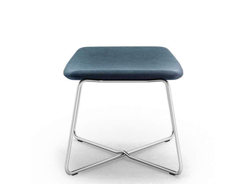 Polsterhocker blau fm Büromöbel Lodus Hocker