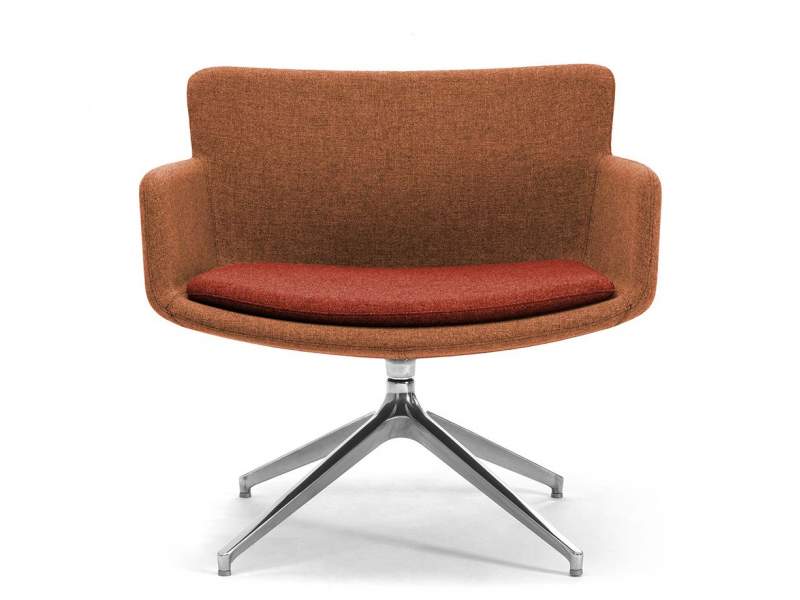 Loungesessel orange Sessel Lounge Sitzmöbel  fm Büromöbel Lodus