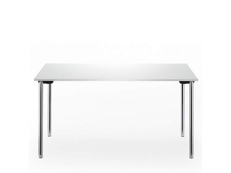Design Klapptisch weiss Büro Schulungsraum, Klapptische Schulungstisch klappbar, rosconi, Objektmöbel - System 24
