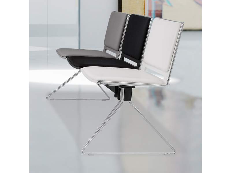 Traversenbank Halle Traversenbänke Banksystem Mauser Büro und Objektmöbel trendstyle Serie 213