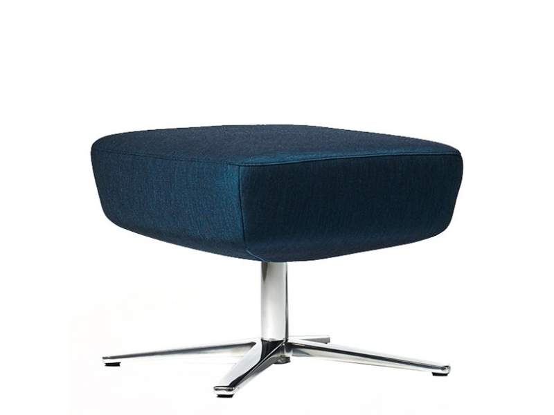 Polsterhocker Fusshocker blau Lounge Brunner Artemo